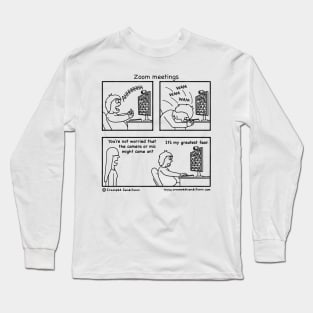 Zoom meetings Long Sleeve T-Shirt